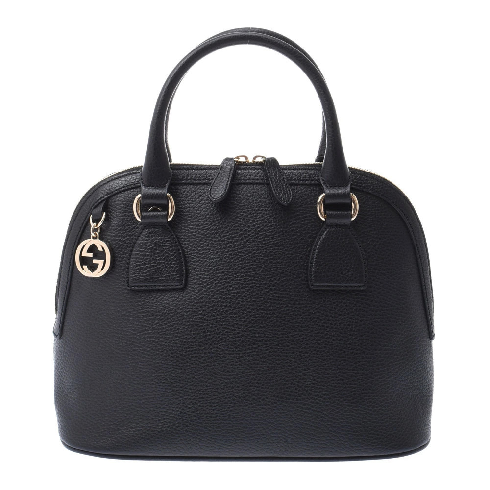 GUCCI Bag Black Calfskin Handbag